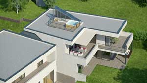 Rendering Petersbergen