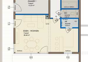 Lageplan Petersbergen