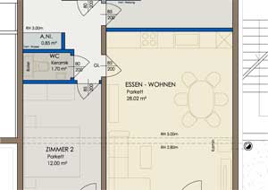 Lageplan Petersbergen