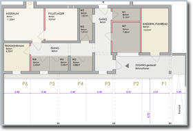 Plan Kellergeschoß