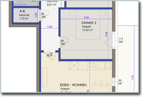 Plan Wohnung 1